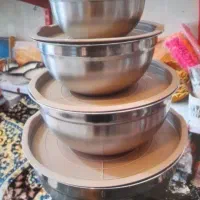 لگن در دار ۴ تیکه سایز بزرگ