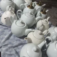 قوری چینی ونمکدان زیر قیمت