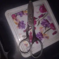 قیچی قدیمی باقدرت برش باورنکردنی