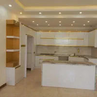 کابینت سفیدطلایی شیک ،چکی