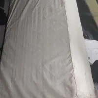تشت تخت یک نفره دو عدد با دوعدد کلاه موتور