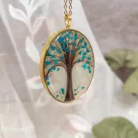 گردنبند و آویز مو رزینی
