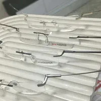 عینک طبی بدون فریم دسته تیتانیوم 180درجه با کیفیت