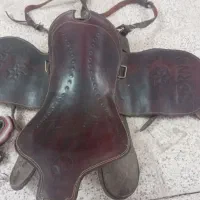 زین اسب برنو با چرم  دولایه محکم