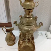 سرویس سماور برنجی