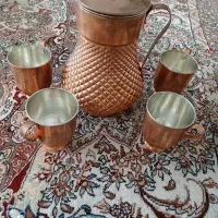 پارچ ولیوان مسی