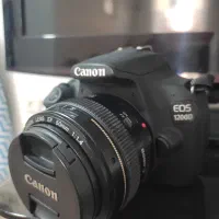 دوربین کنون + لنز 50mm f1.4