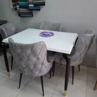 غذاخوری ۴نفره پایه فلزی