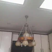 لوستر آشپزخونه چوب راش