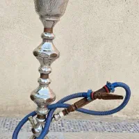 قلیان عربی در حد نو و آبکاری عالی