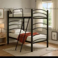 تخت دو طبقه فلزی