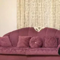 مبل هفت نفره و بوفه و میز نهار خوری هشت نفره