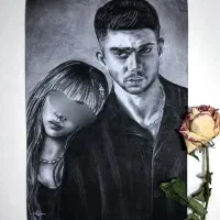 سیاه قلم پرتره