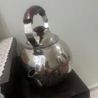 کتری استیل ۳ لیتری درحد ۲بار استفاده شده