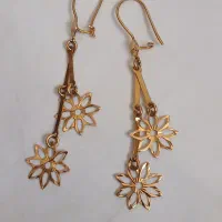 گوشواره ی نو و سکه ی پارسیان آبی رنگ