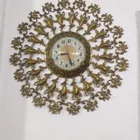 ساعت دیواری برنجی