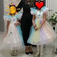 پیراهن یونیکورنی جفت سایز ۱ و ۲