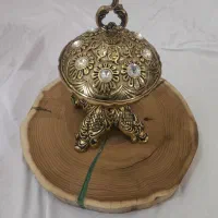 شکلات خوری برنزی پایه کوتاه