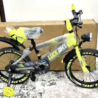 دوچرخه 16 پسرانه چراغ دار  وارداتیLUCK aMX