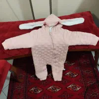 لباس خرگوشی داخل پشمی بچگانه