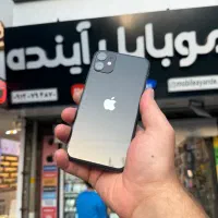 آیفون ۱۱ با حافظه ۱۲۸ باتری ۱۰۰ تعویض بدون خط و خش