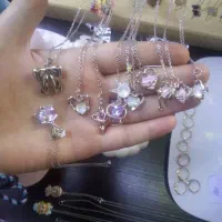 اکسسوری رنگ ثابت گردنبند انگشتر دستبند گوشواره