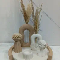دکوری سنگ مصنوعی شمع ست
