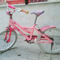 دوچرخه سایز ۲۰ فلورانس صورتی اورجینال و کم کار