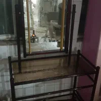میز ارایش با صندلی چهارپایه