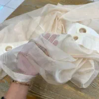 حریر ابریشمی و حریر محو قیمت سال پیش