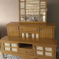 ست آینه و کنسول و میز تی وی