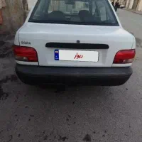 پراید سفید درجه بدون رنگ