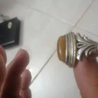 انگشتر نقره چهار مهر مهدی بدون هیچ مشکلی