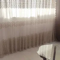 دو عدد پرده تور