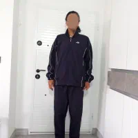 ست ورزشی شلوار و گرم کن سورمه ای سایز بزرگ