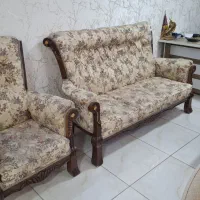 مبل چوبی بامیز زیر قیمت مناسب باغ