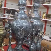 سماور قدیمی و عتیقه یک متر و دو متر