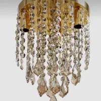 لوستر کریستالی شامپاینی