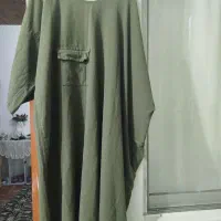 مانتو پیراهنی جیب دار(استفاده نشده)