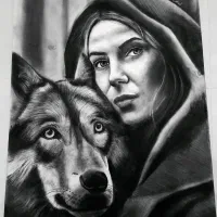 سفارش نقاشی سیاه قلم