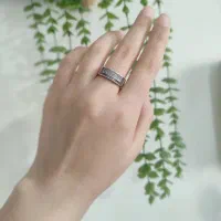 انگشتر حلقه نقره