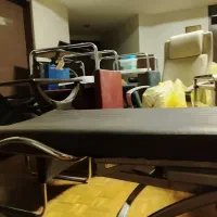 تخت برقی چشم پزشکی و آون استریل (فور خشک)