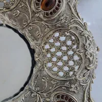ظروف شیک با سنگ طرح عقیق