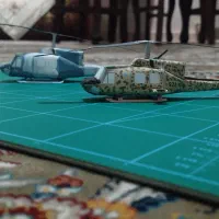 ماکت کاغذی هلیکوپتر بل۲۱۲