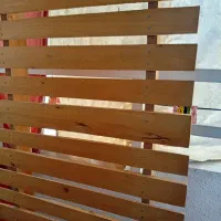 کفی چوبی وپایه دار تخت یک نفره