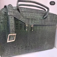 کیف لپ تاپ چرم طبیعی دست دوز