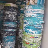 سطل پلاستیکی ۱۲ و ۲۵ کیلویی خالی