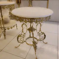 میز تلفن و خاطره برنجی عطائی برنز