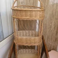 استند حصیری۳ طبقه در حد نو
