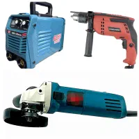 دستگاه جوش، دریل، مینی فرز